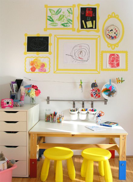 art and craft space from childhood 101
