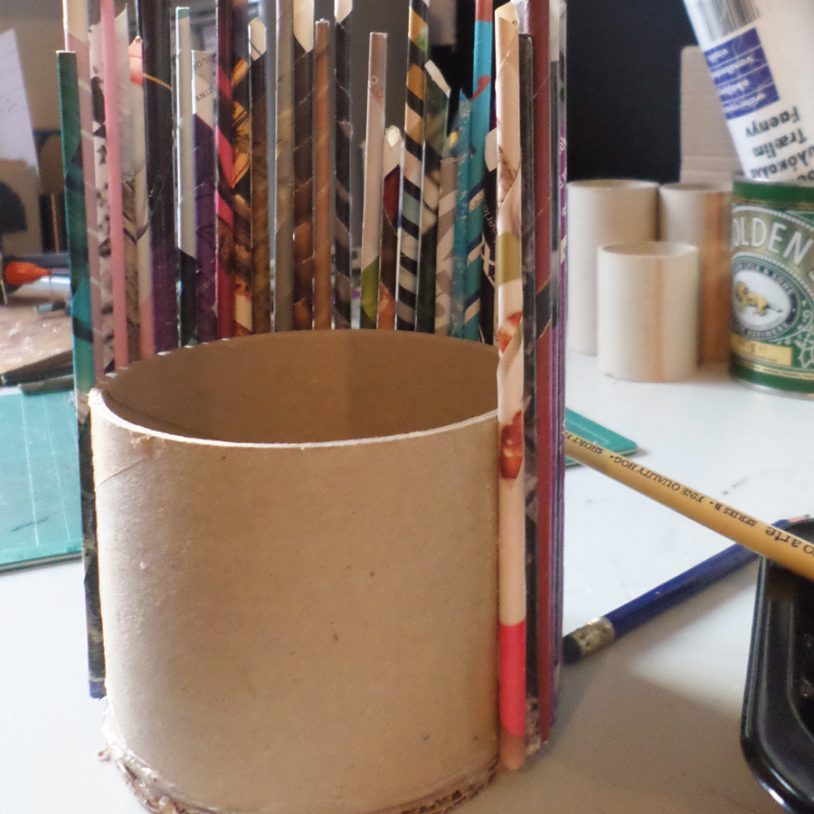 DIY: Recycled Pencil Holder - Maya Smart