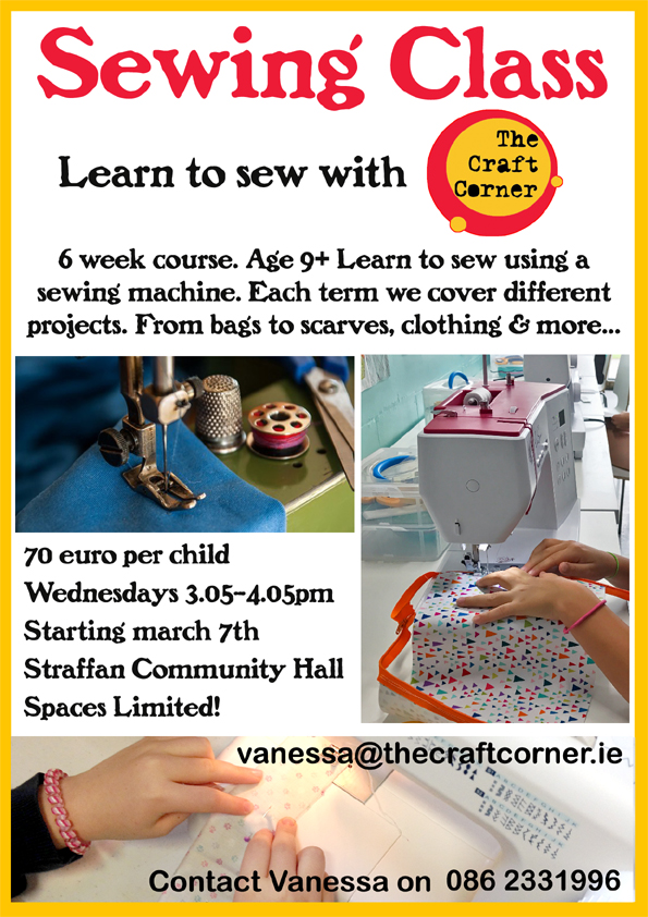 learn to sew machine sewing class