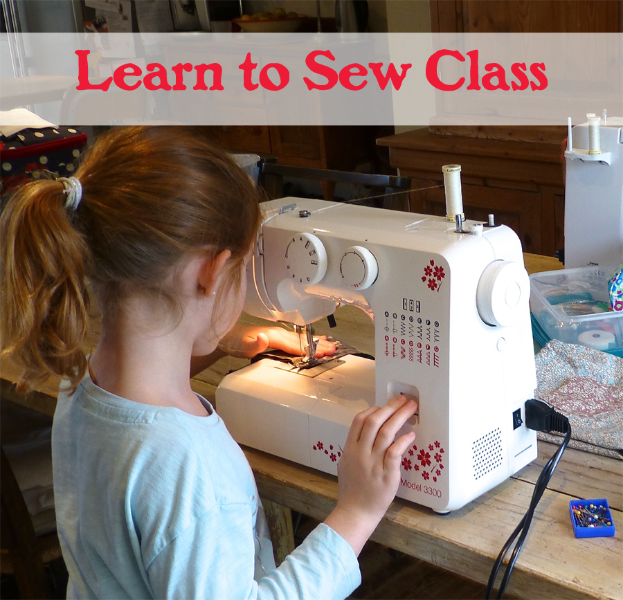 learn to sew for children after school classes
