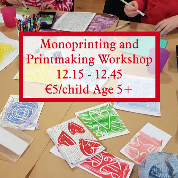 Printmaking Workshop for Children