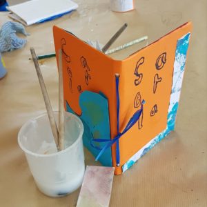 learn to make your own art journal with the craft corner in Maynooth this February