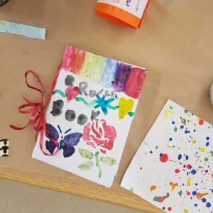 art notebooks made by our amazing young artists
