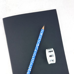A5 notebook and HB pencil to draw with