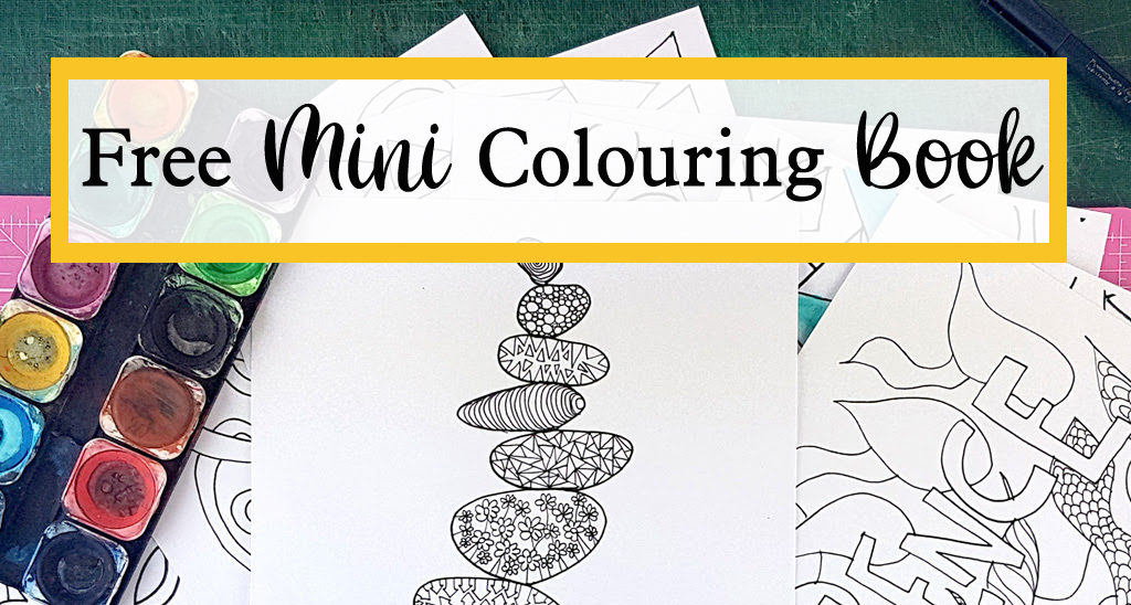 Free colouring pages from The Craft Corner