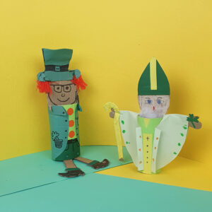 st patricks day puppet making workshop with The Craft Corner