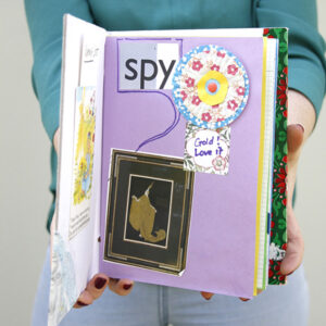 make a personalised notebook at our online summer workshop