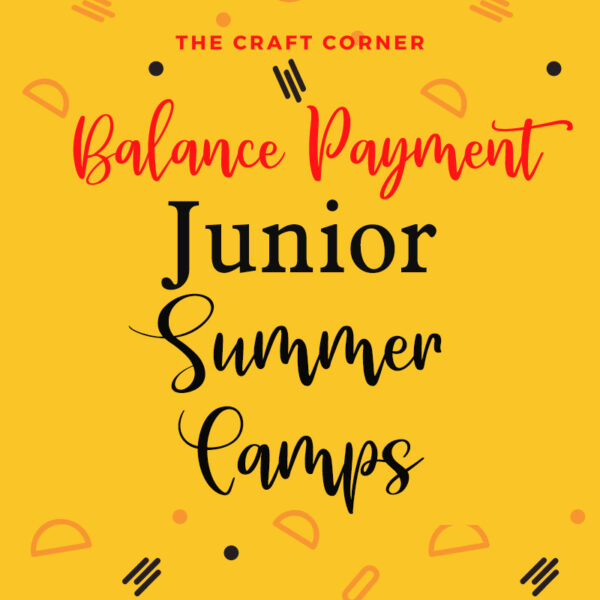 balance payment for junior summer camps