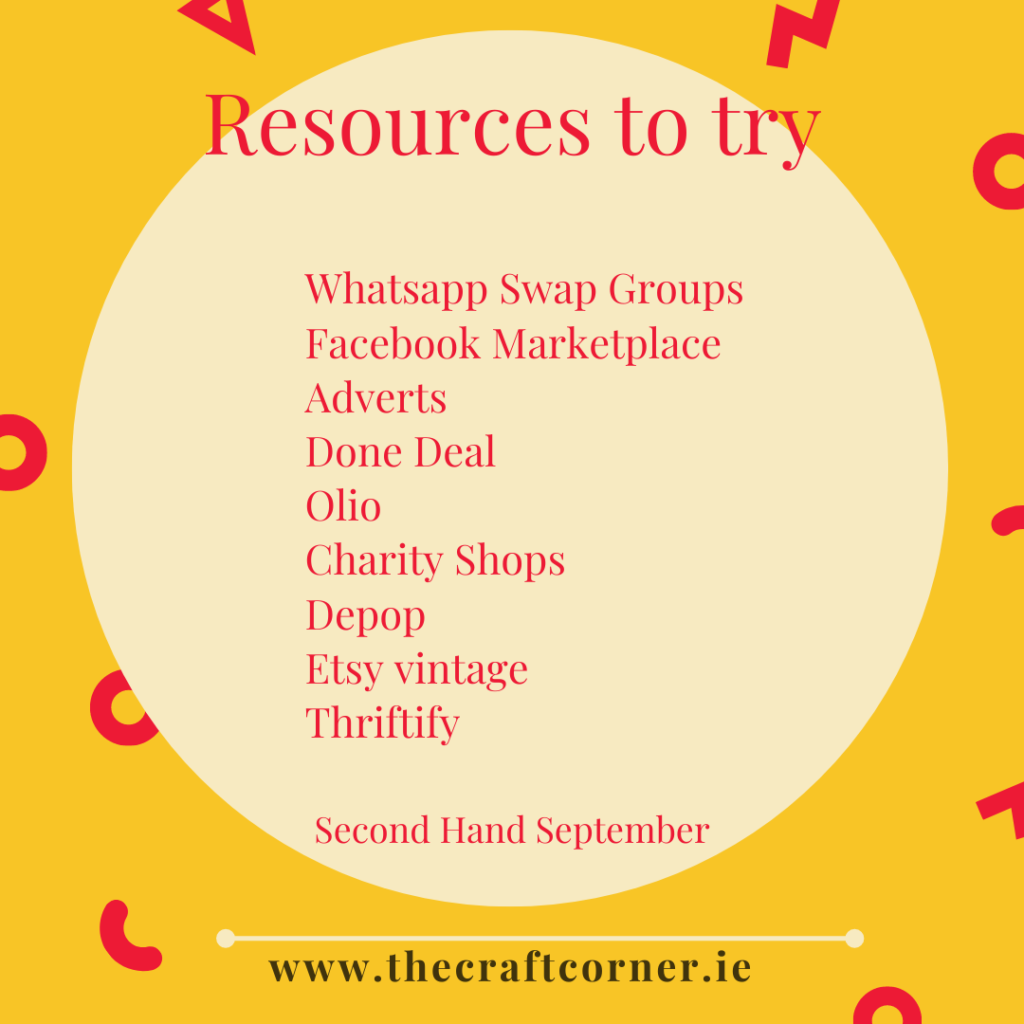 Second hand september buying resources 