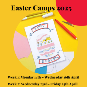 easter camps 2025 with the craft corner