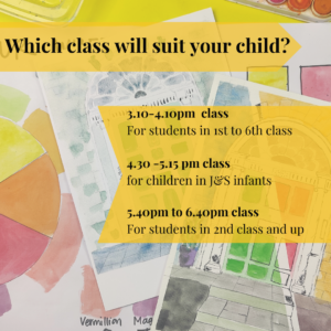 which art class would suit your child this Spring in straffan