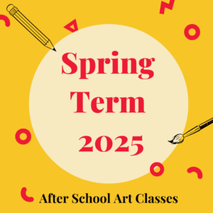 after school art classes spring term 2025 with the craft corner 