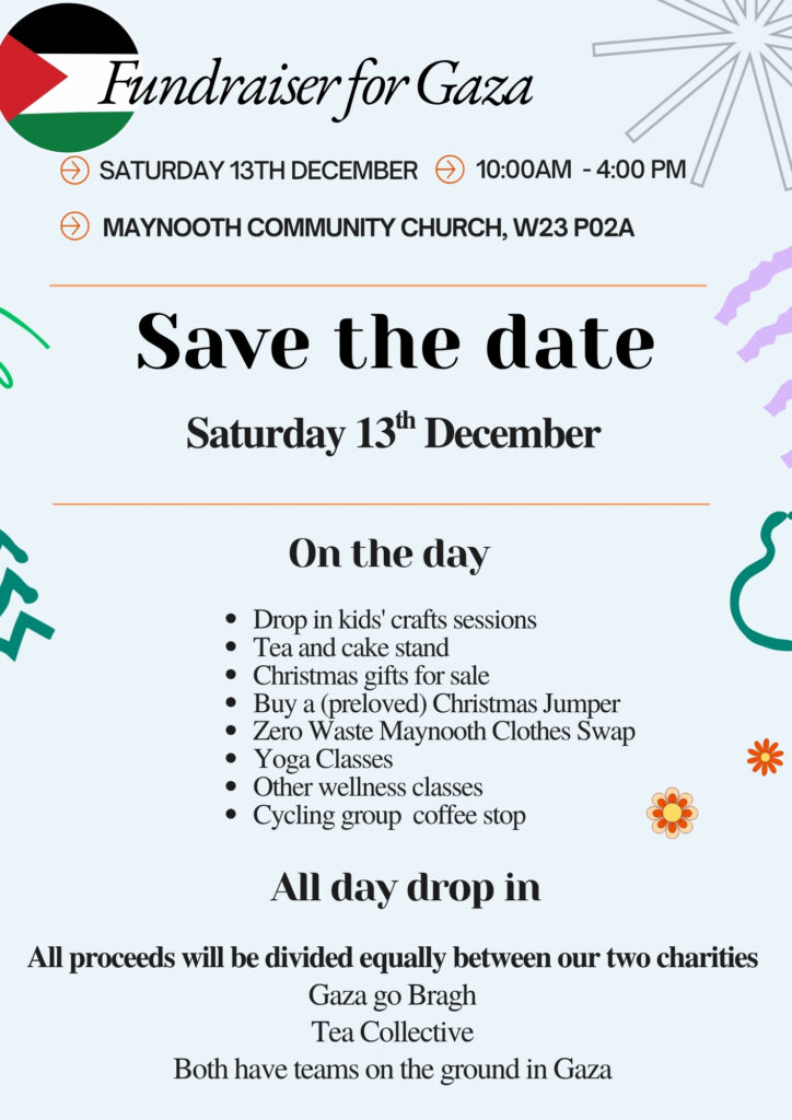 gaza fundraiser save the date