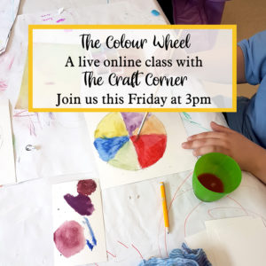 the colour wheel a live online class with the craft corner