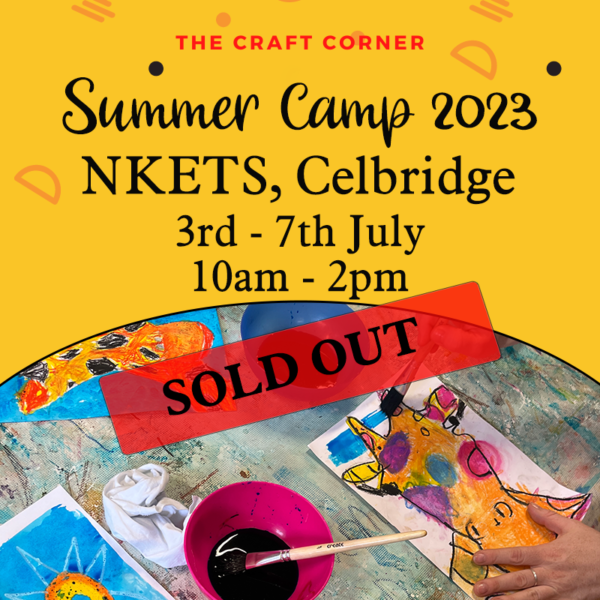 nkets week one camp 10am to 2pm art camp sold out