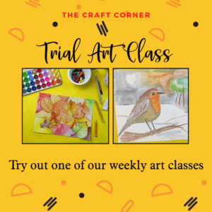 try an art class with the craft corner this November