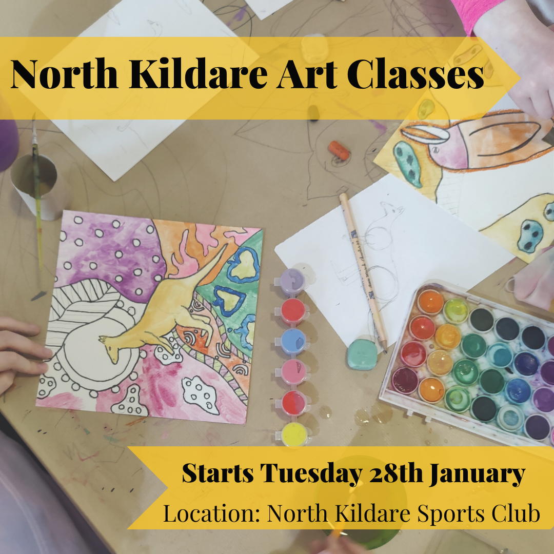 north kildare art classes spring term 2025