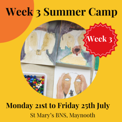 summer art camp in Maynooth with The Craft Corner 2025